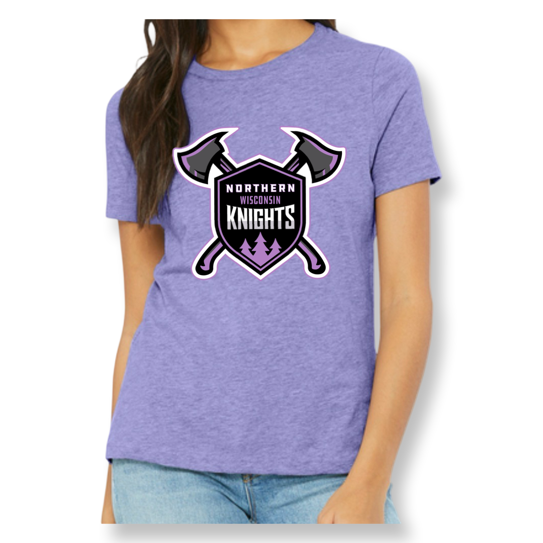 Lady Knights Shield and Axes