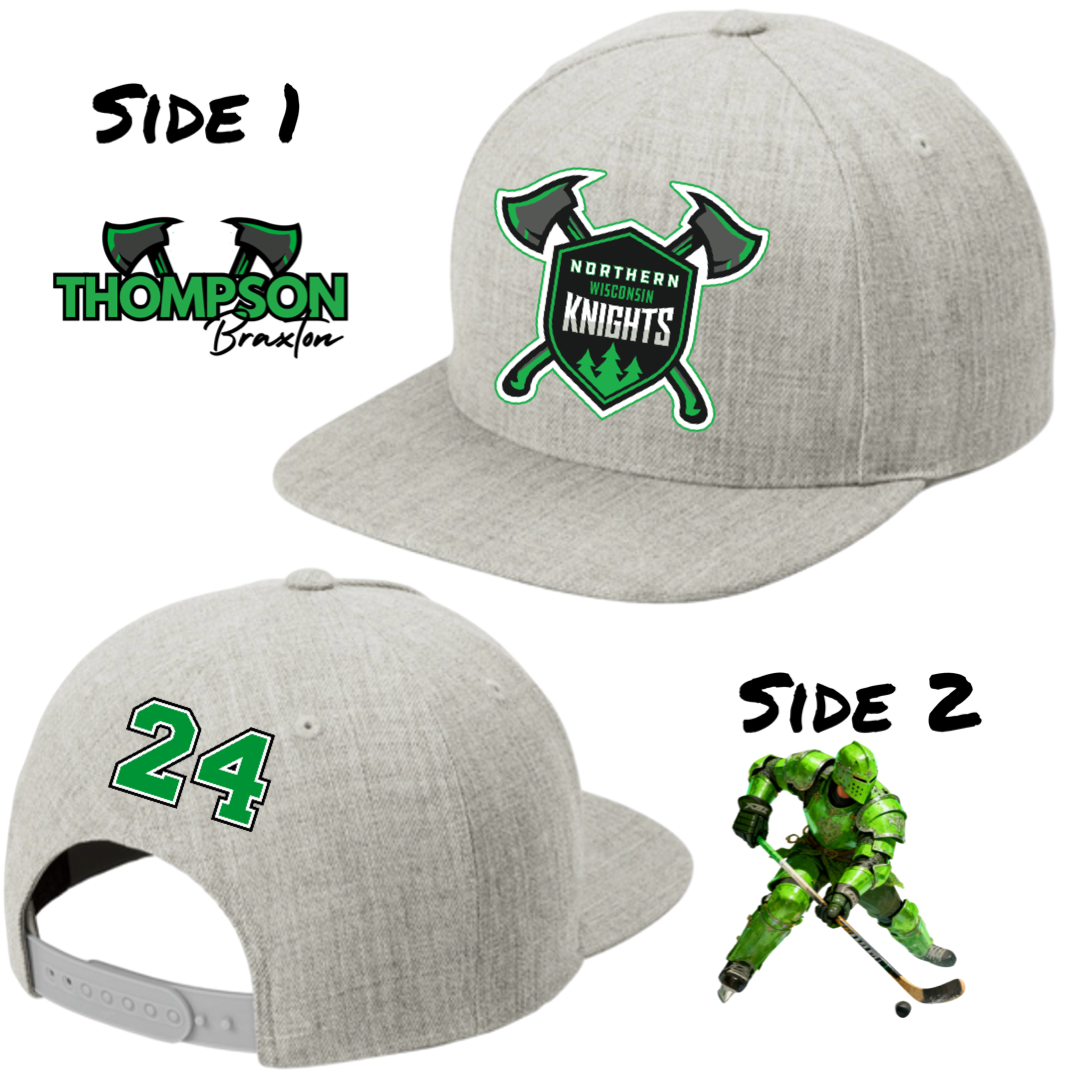 Ultimate Knight’s Flat Brim Player Hat