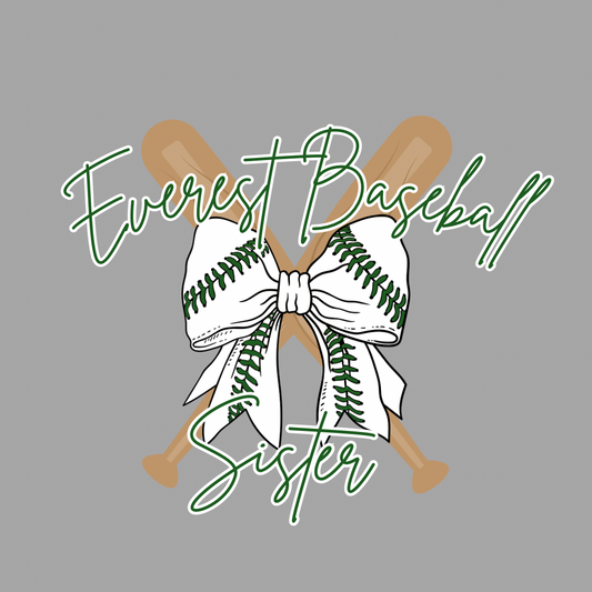 Everest Baseball Sister Bats abd Bow