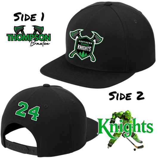 Ultimate Knight’s Flat Brim Player Hat