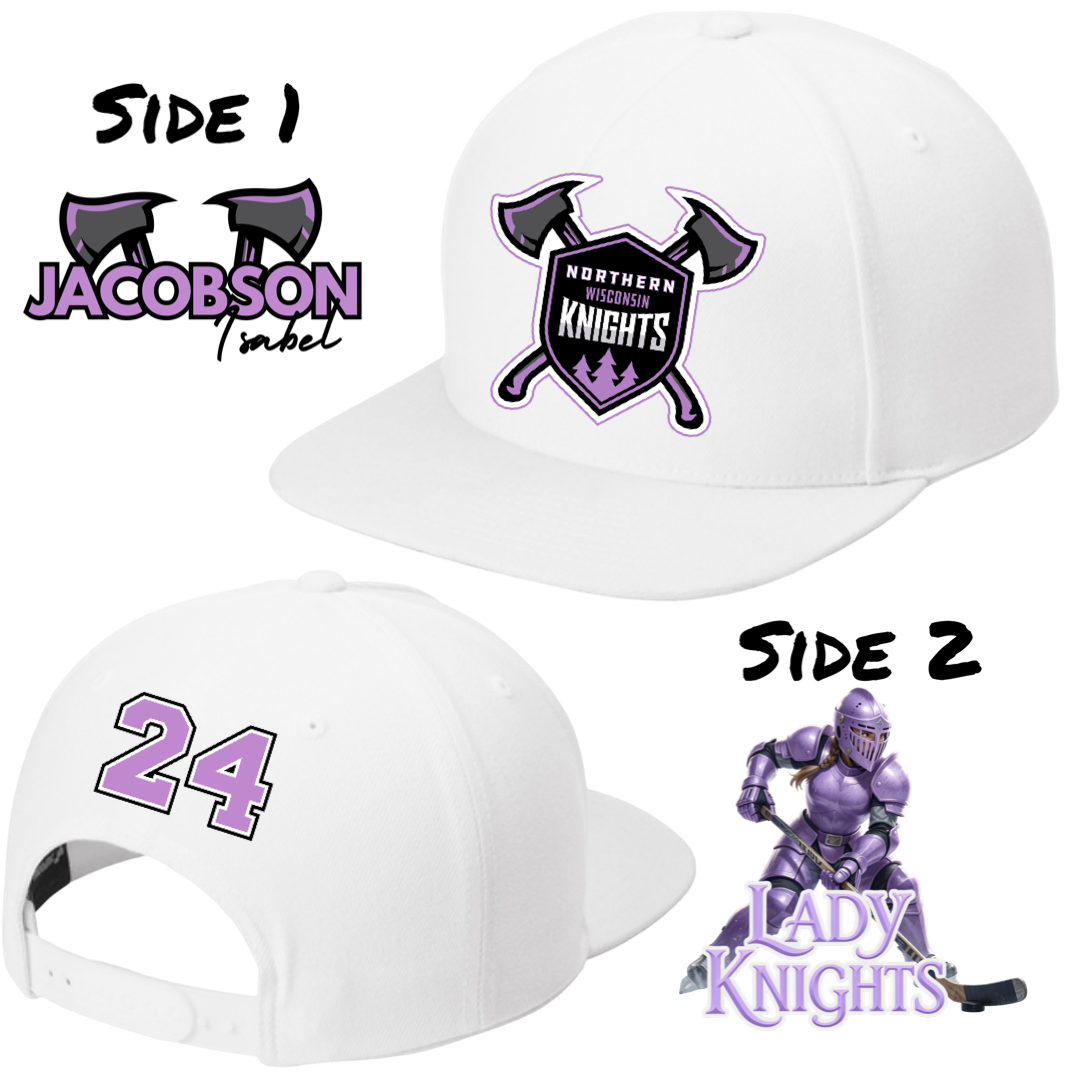 Ultimate Lady Knight’s Flat Brim Player Hat