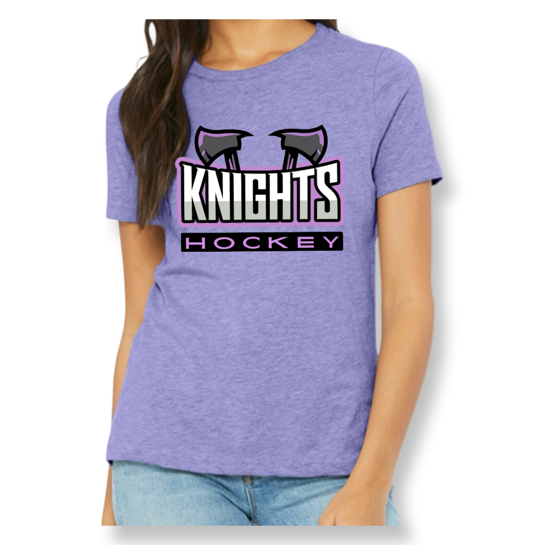 Lady Knights Hockey with Large Axes