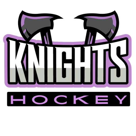 Lady Knights Hockey with Large Axes