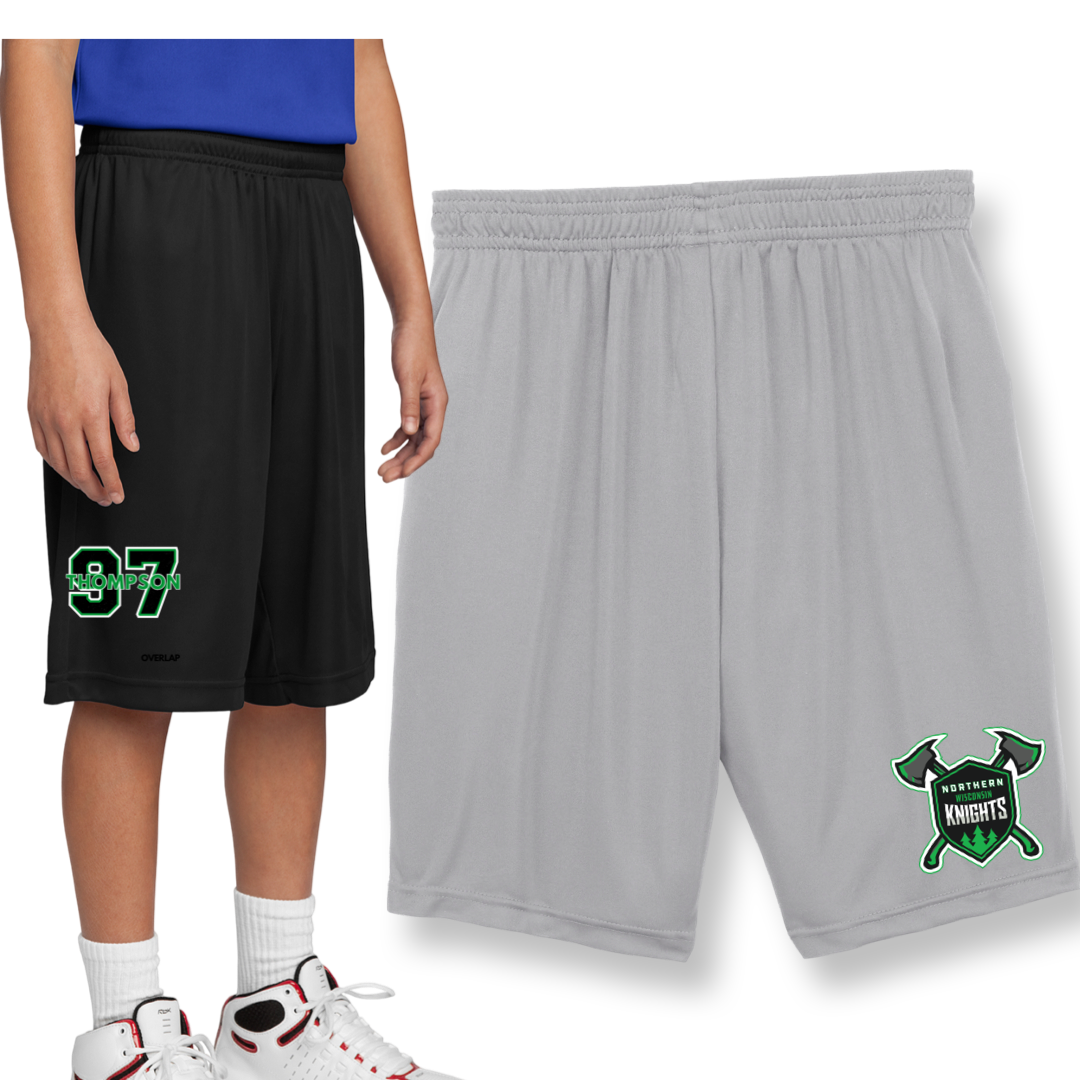 Custom Youth Knights Athletic Shorts