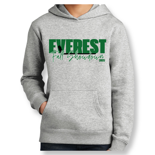 Everest Fall Showdown in Cursive