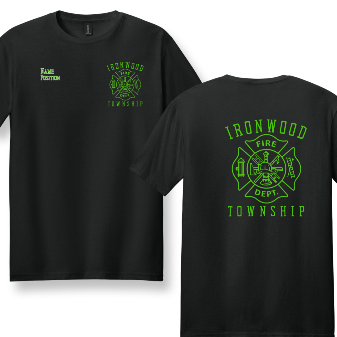 Ironwood Township Main Logo, Soft-Style T-Shirt