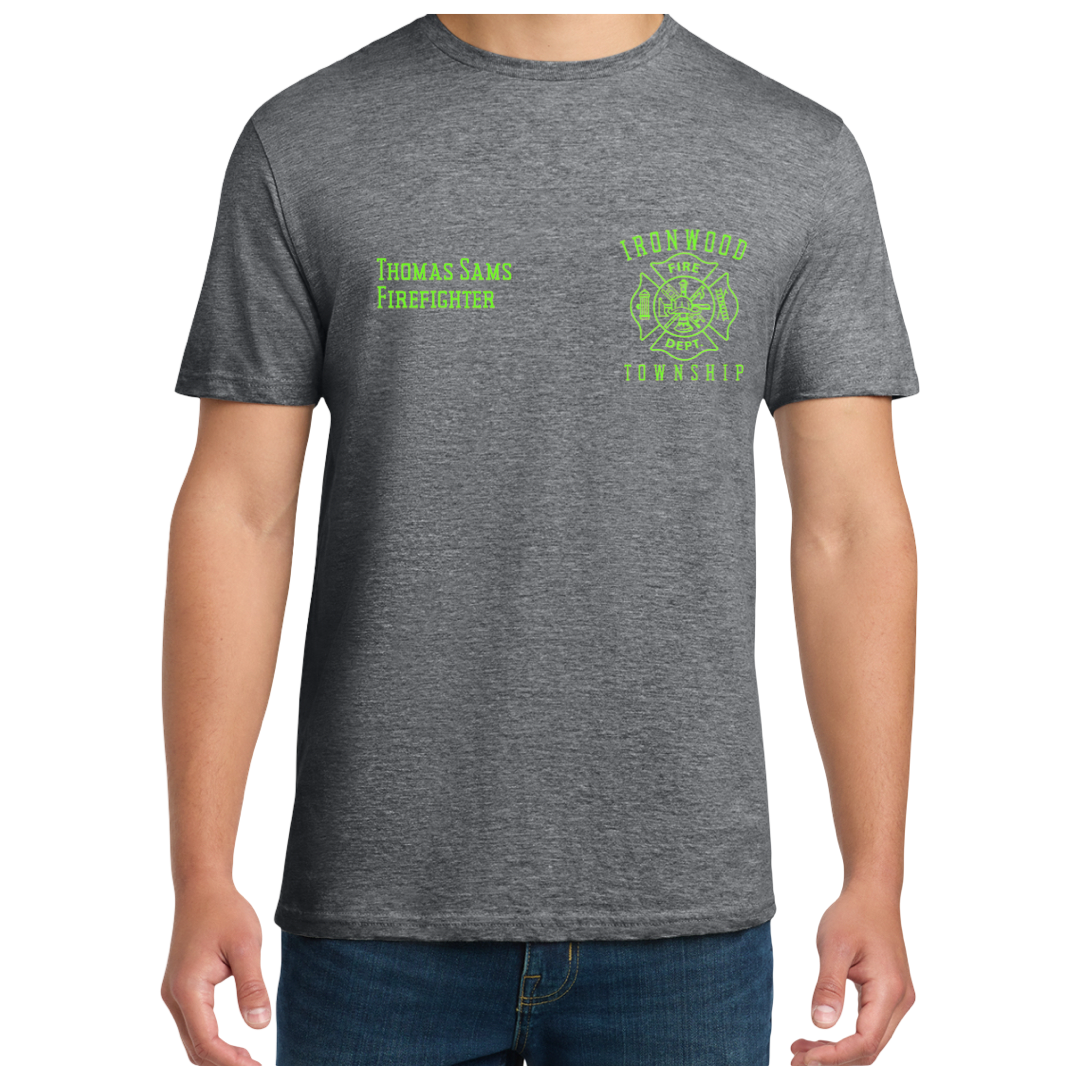 Ironwood Township Main Logo, Soft-Style T-Shirt