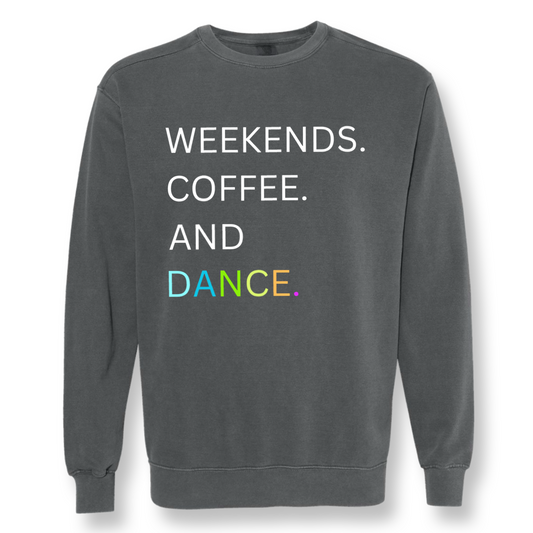 Regionals Weekends, Coffee, Dance Crewneck