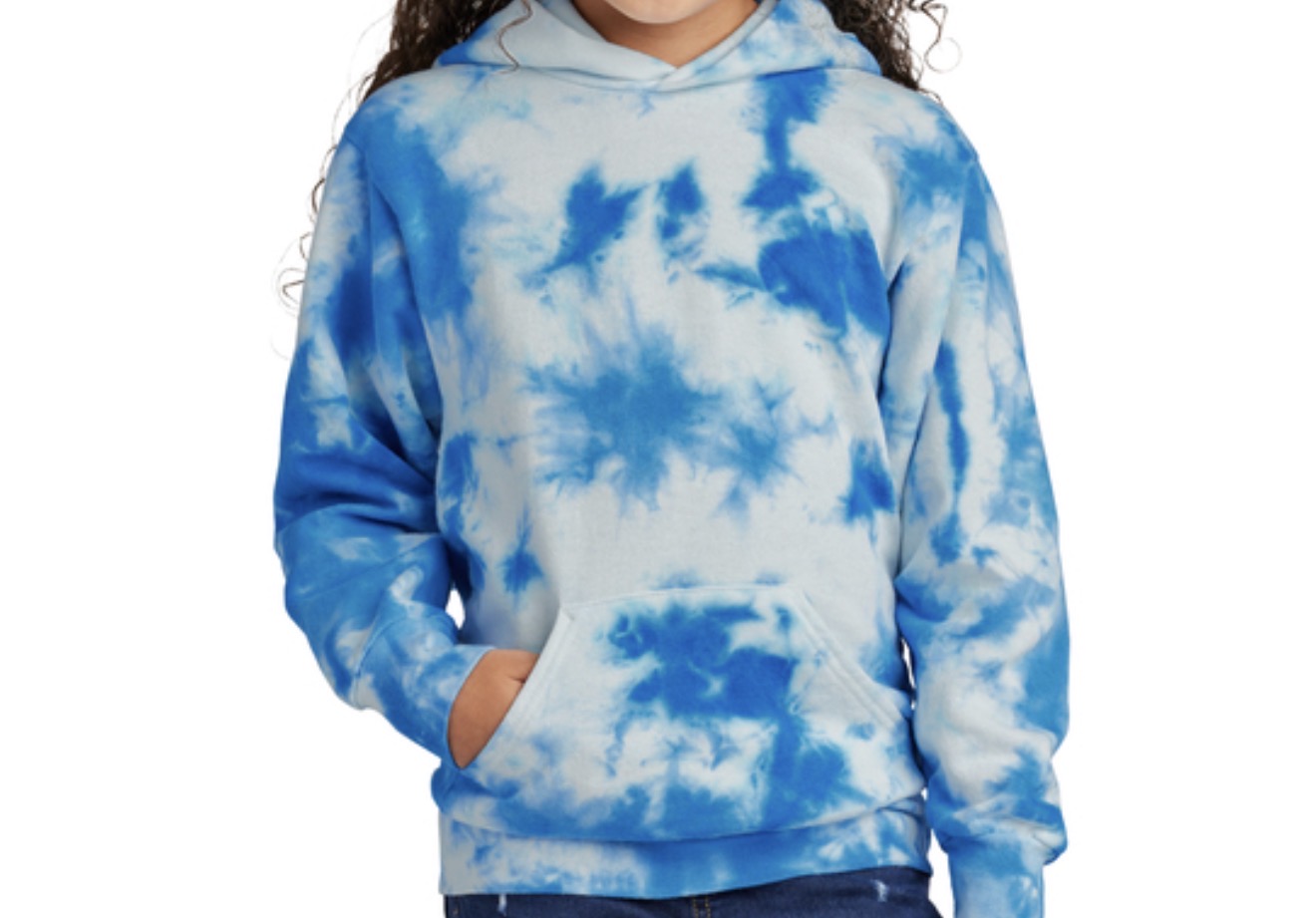 Youth Color Blast Tie-Dye Hoodie