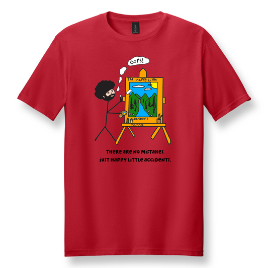 Happy Little Accidents Soft-Style T