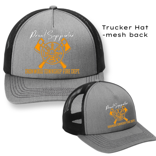 Ironwood Fire Dept. Trucker Hat