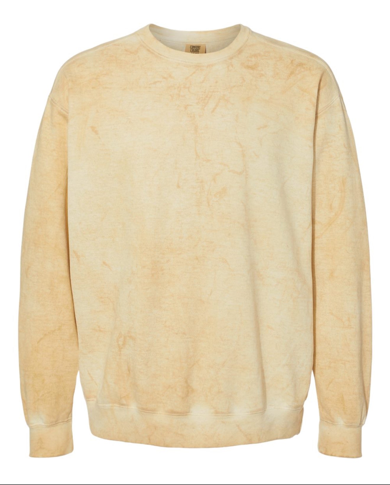 Distressed Crewneck Sweatshirt