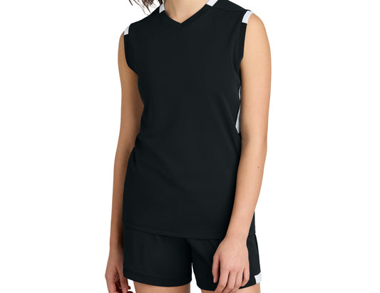 Youth Sport-Tek Sleeveless V-Neck