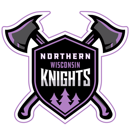 Lady Knights Shield and Axes