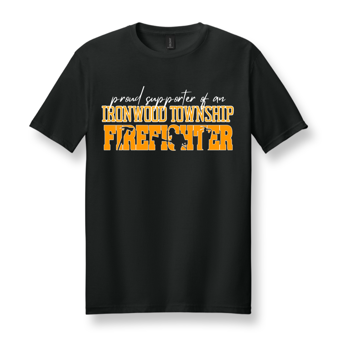 Ironwood Township Firefighter Supporter Cutout