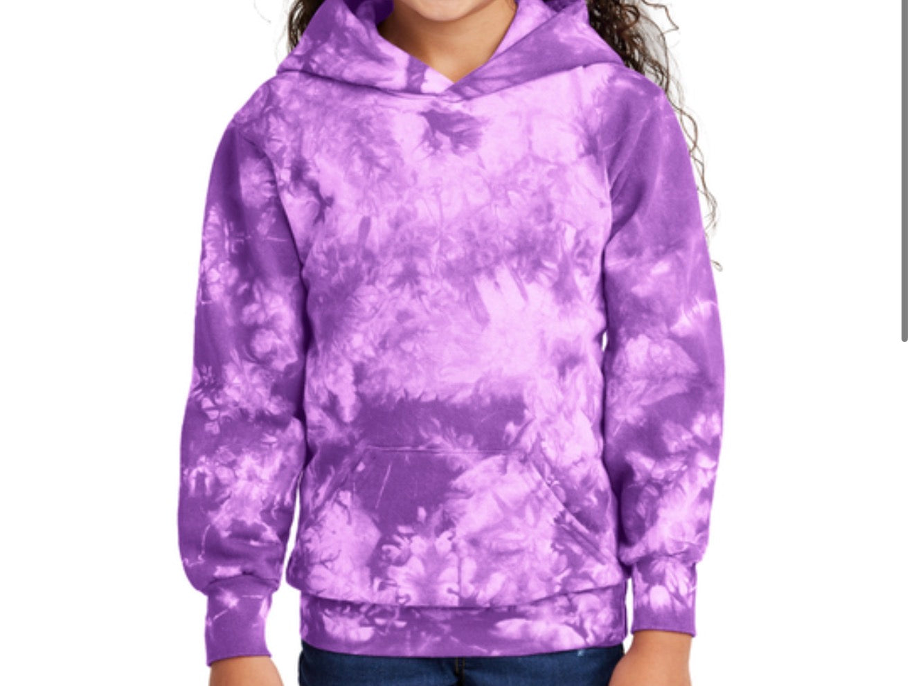 Youth Color Blast Tie-Dye Hoodie