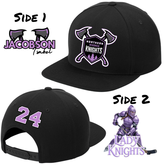 Ultimate Lady Knight’s Flat Brim Player Hat