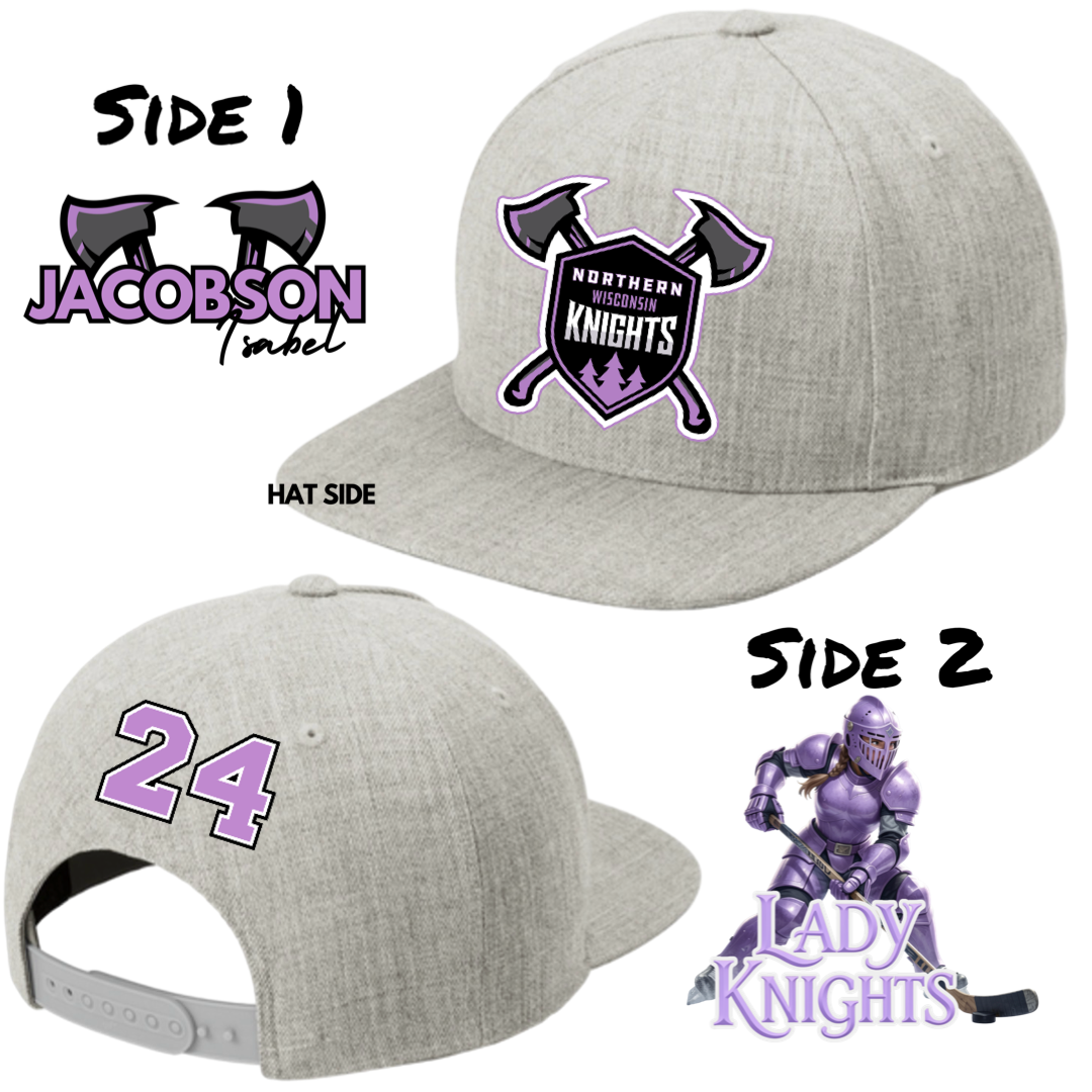 Ultimate Lady Knight’s Flat Brim Player Hat
