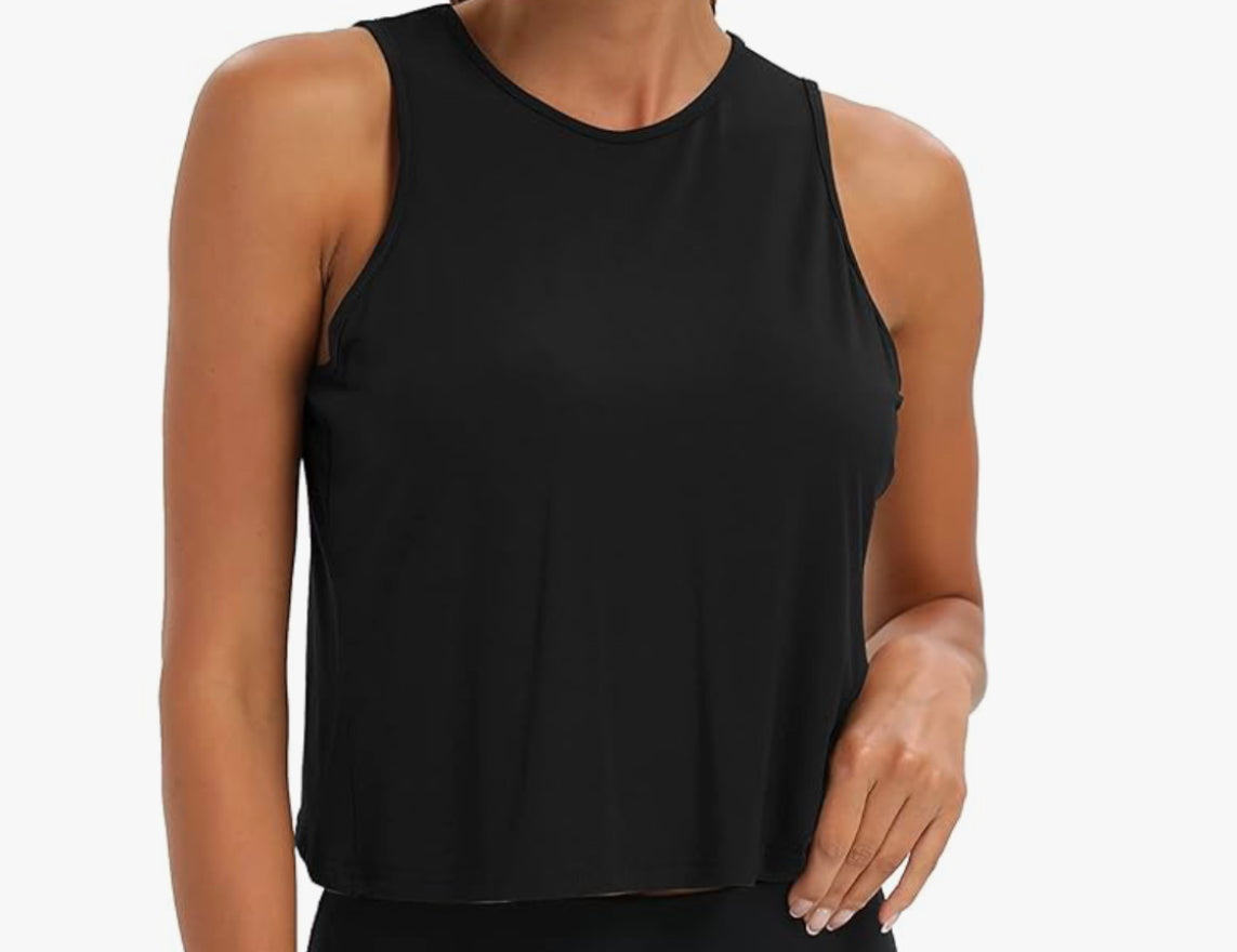 Women's Cropped Workout Tank