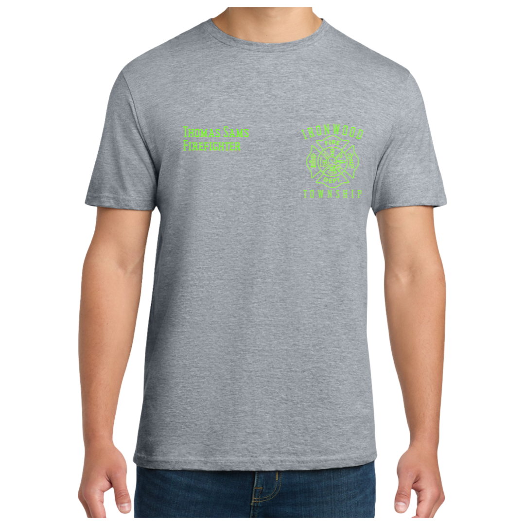 Ironwood Township Main Logo, Soft-Style T-Shirt
