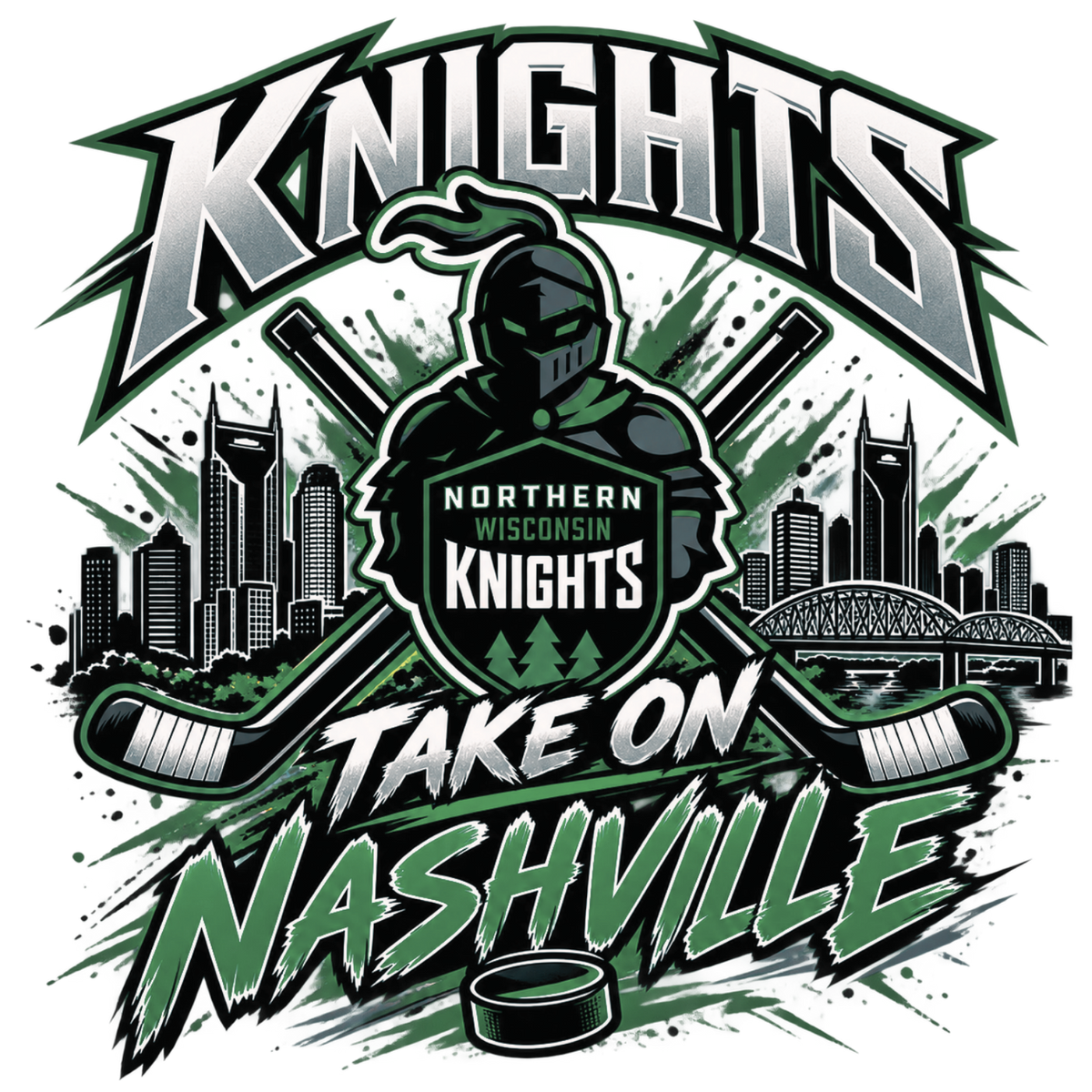 Knights Take Nashville Adult Hoodie