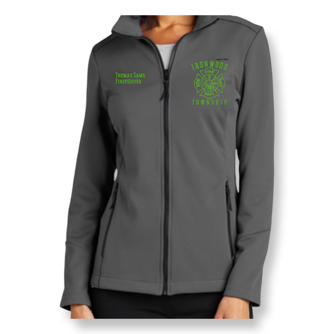 Port Authority Women’s Collective 
Tech Black Soft shell Jacket