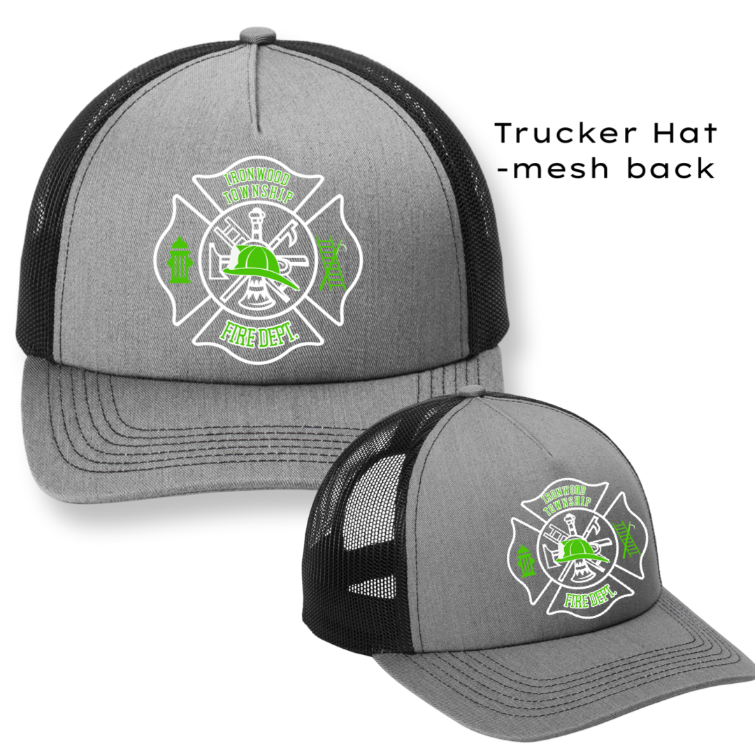 Ironwood Township Firefighters Hats
