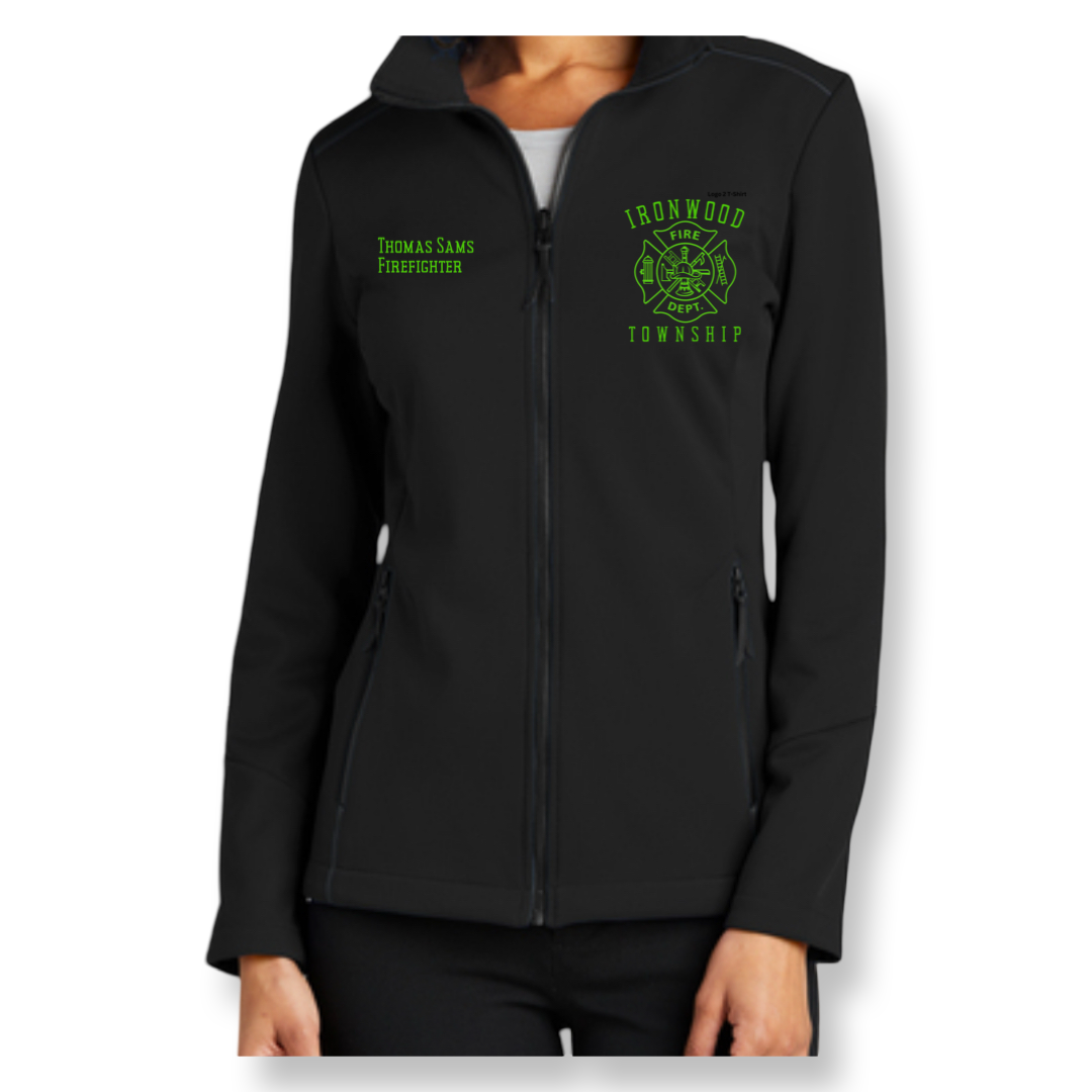 Port Authority Women’s Collective 
Tech Black Soft shell Jacket