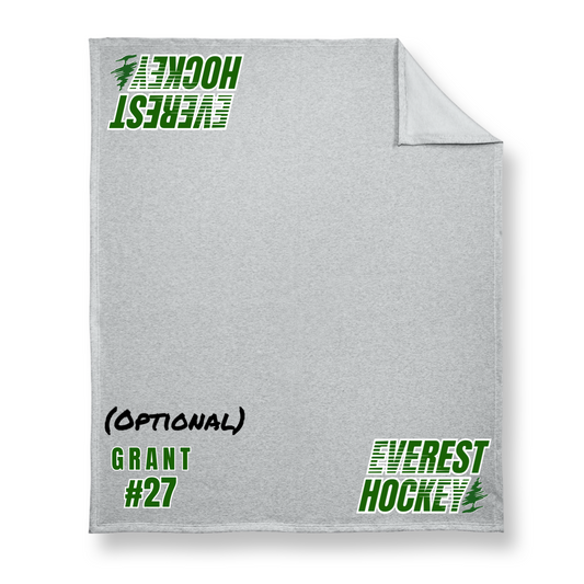 NEW Everest Hockey Sweatshirt Blankets - Choose Any Logo!