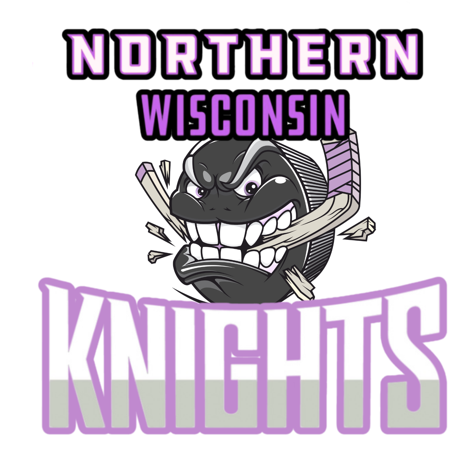 Lady Knights Puck Chomp – Spark Designs