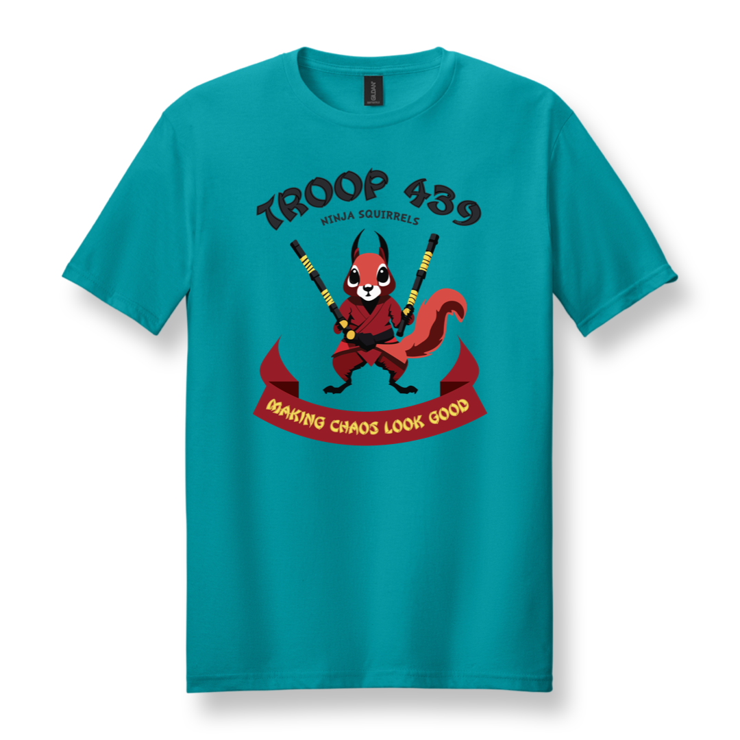 Ninja Squirrels Soft-Style T