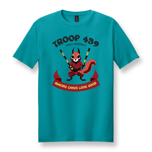 Ninja Squirrels Soft-Style T