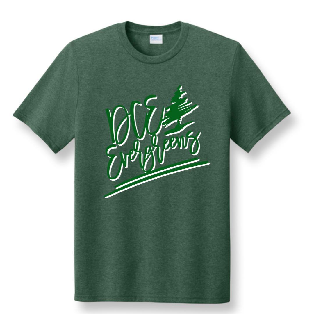 *DCE Evergreens Green/White