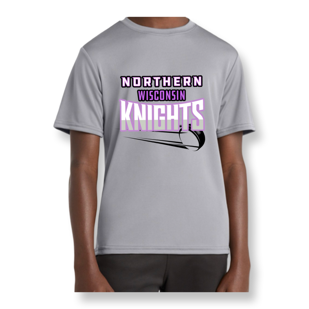 Lady Knights with Puck