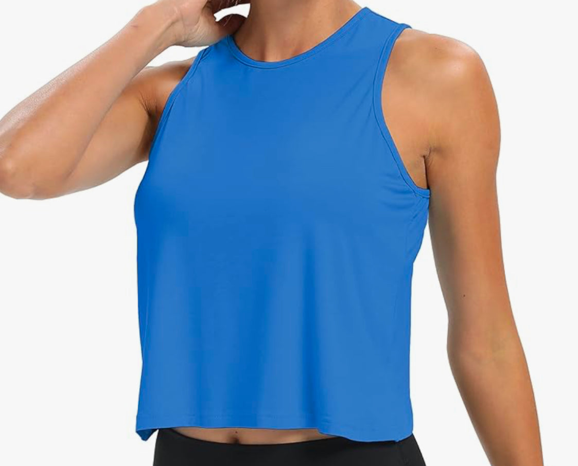 Women's Cropped Workout Tank