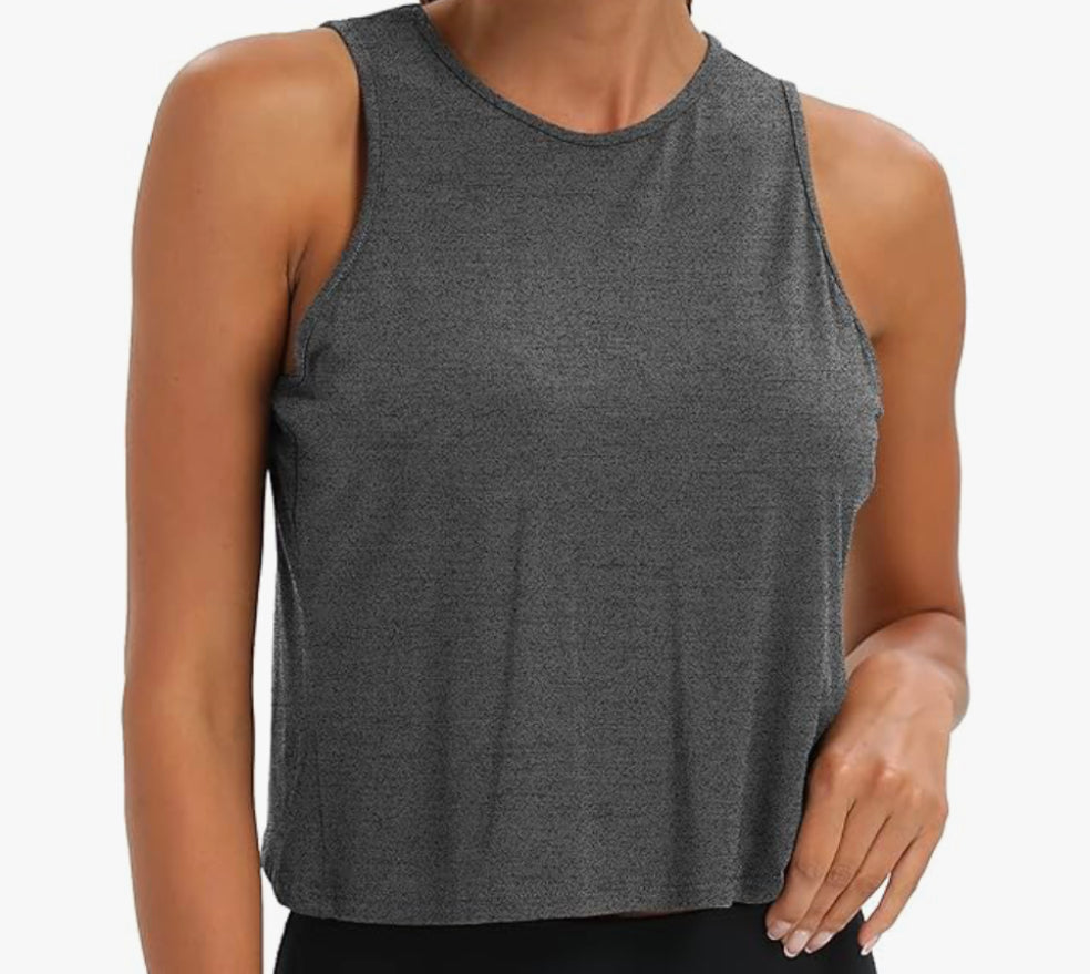 Women's Cropped Workout Tank