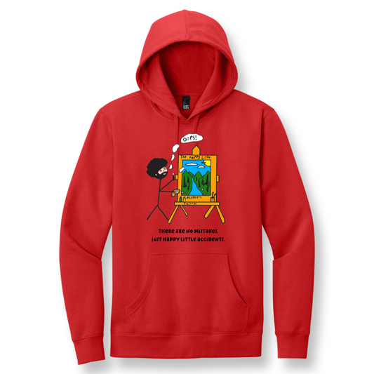 Happy Little Accidents Soft-Style Hoodie