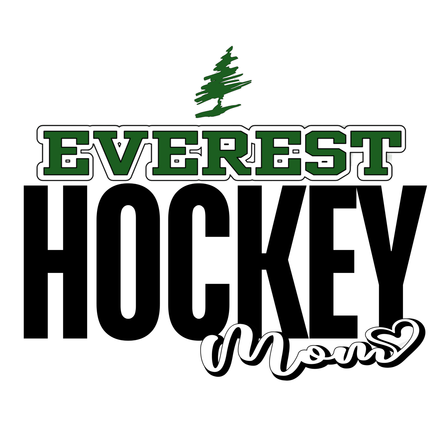 Everest Hockey Mom Outline