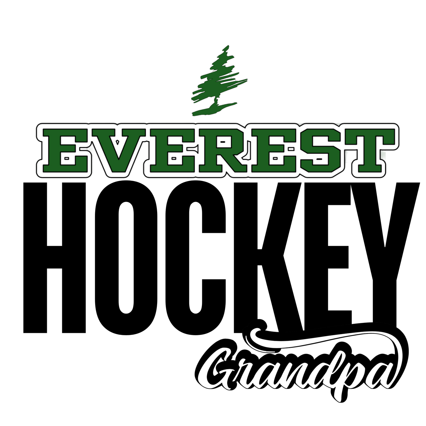 Bold Everest Hockey Grandpa