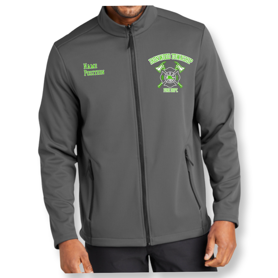 Port Authority Collective 
Tech Black Soft shell Jacket
