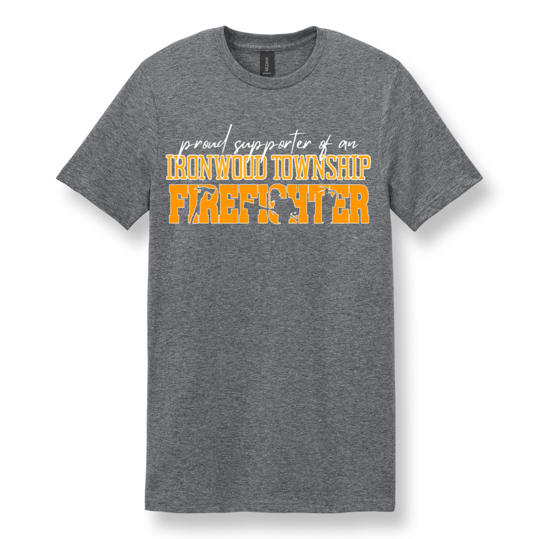 Ironwood Township Firefighter Supporter Cutout