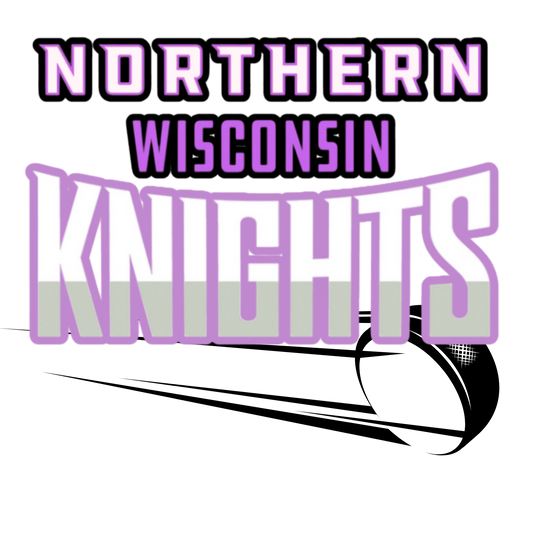 Lady Knights with Puck