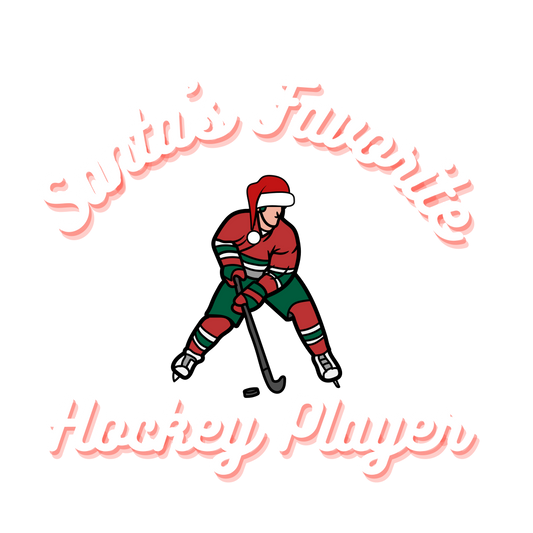 Santa's Favorite Player - Hockey Boy