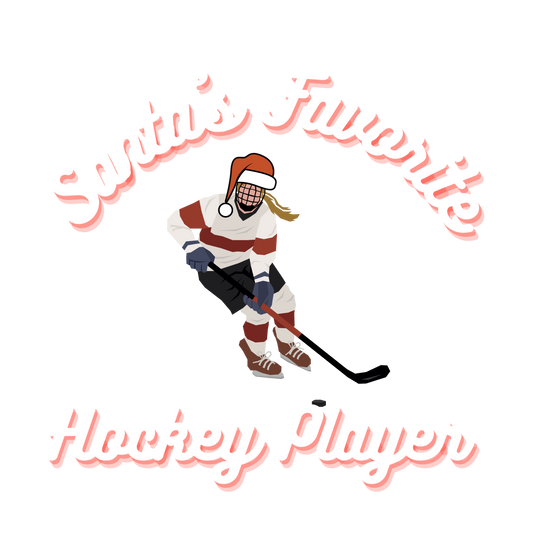 Santa's Favorite Player - Hockey Girl