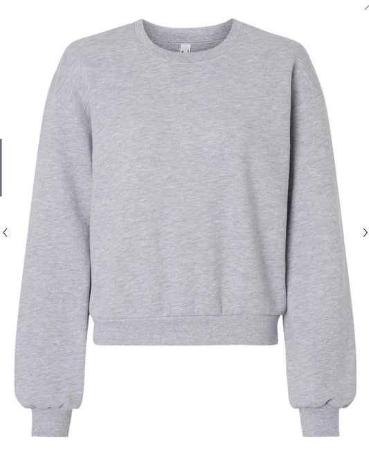 Women’s Lightly Cropped Cozy Sweatshirt