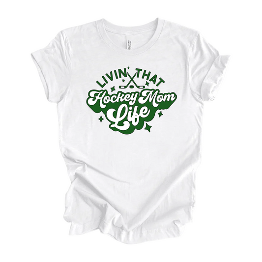 Living That Hockey Mom Life Green