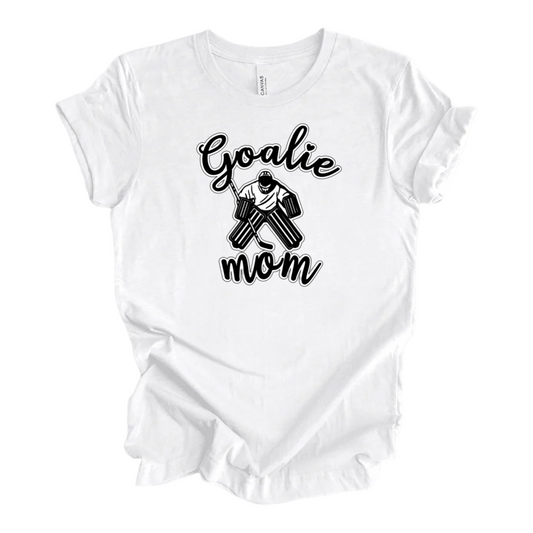 Goalie Mom Black & White