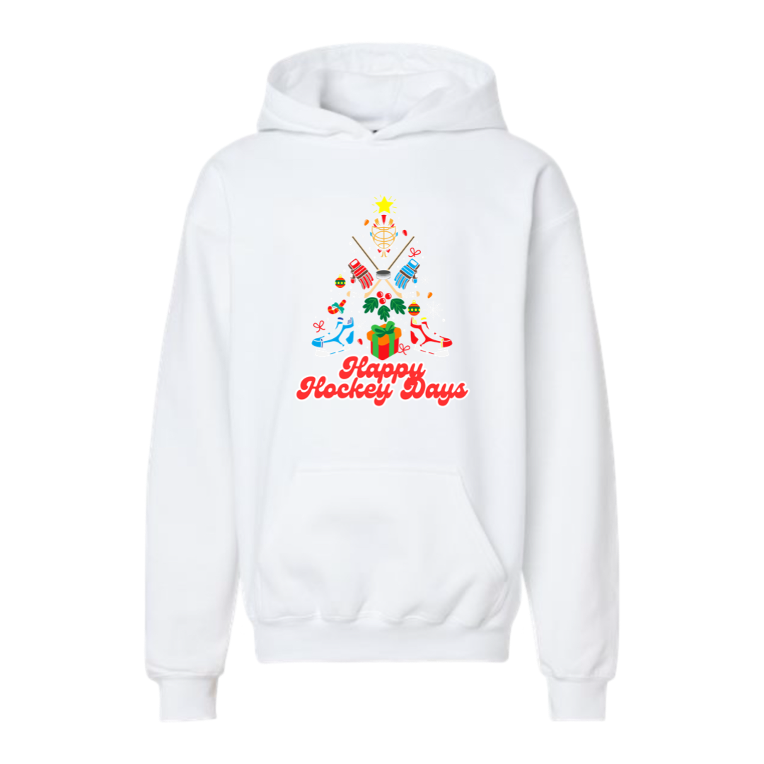Happy Hockey Days Christmas Tree