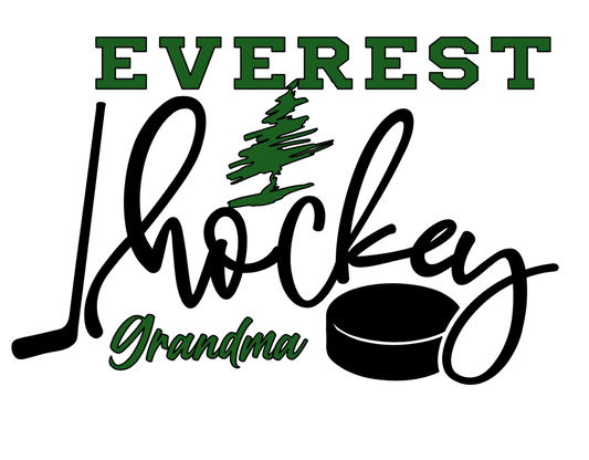 Bold Everest Hockey Grandma Stick and Puck