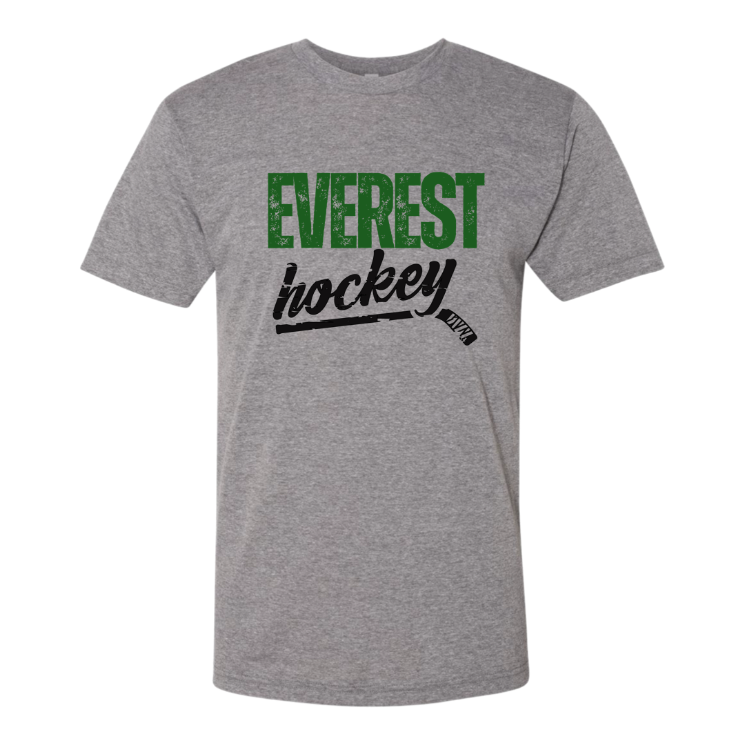 Distressed Everest Hockey Green and Black